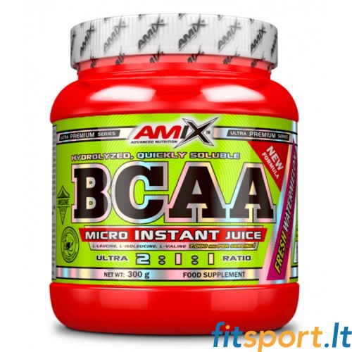 Amix High Class BCAA amino rūgštys Micro-Instant Juice 300 g 